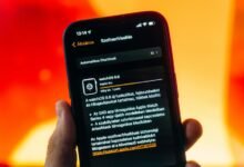 device version and alerts